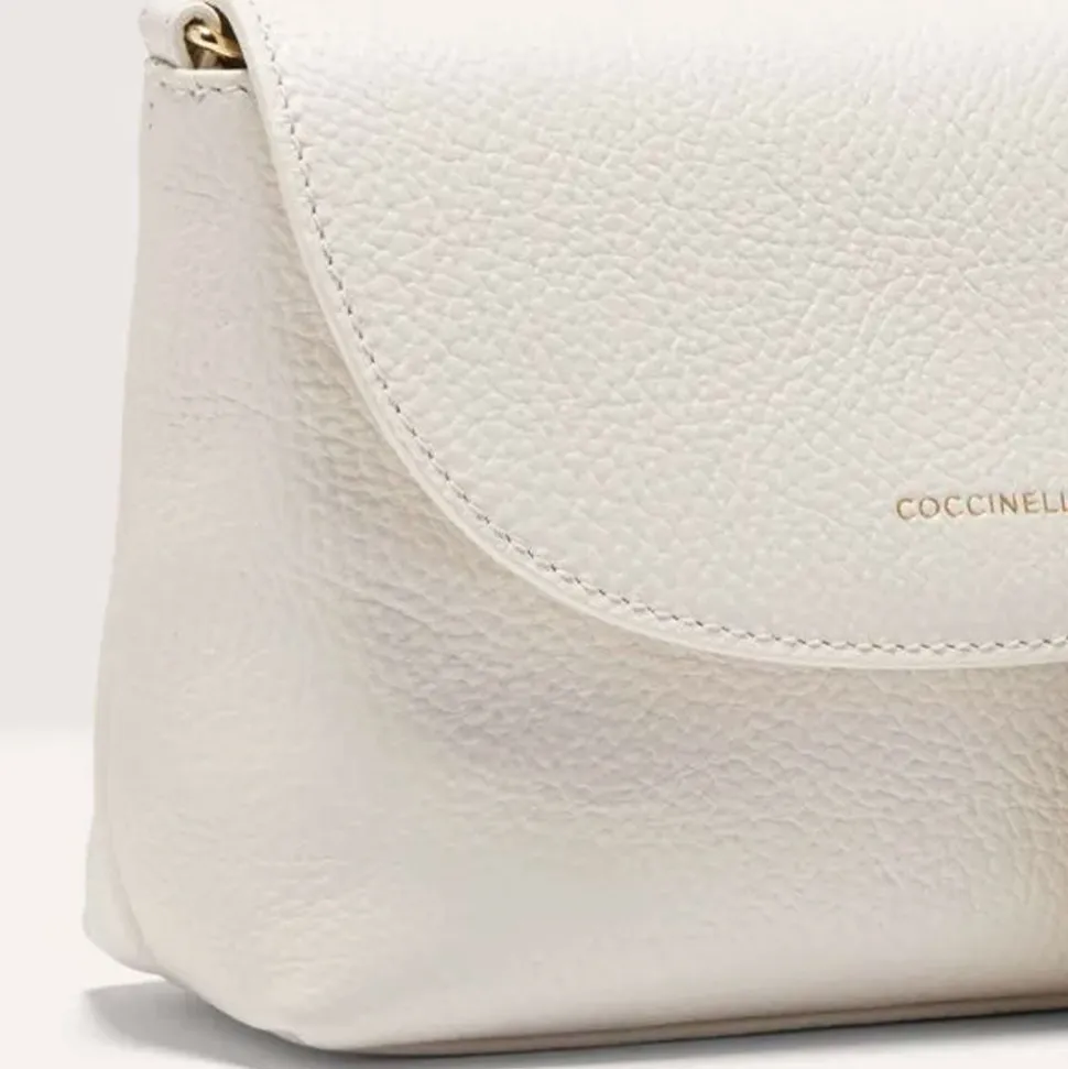 Borsa Donna a Tracolla COCCINELLE Linea Paulina Colore Blanco