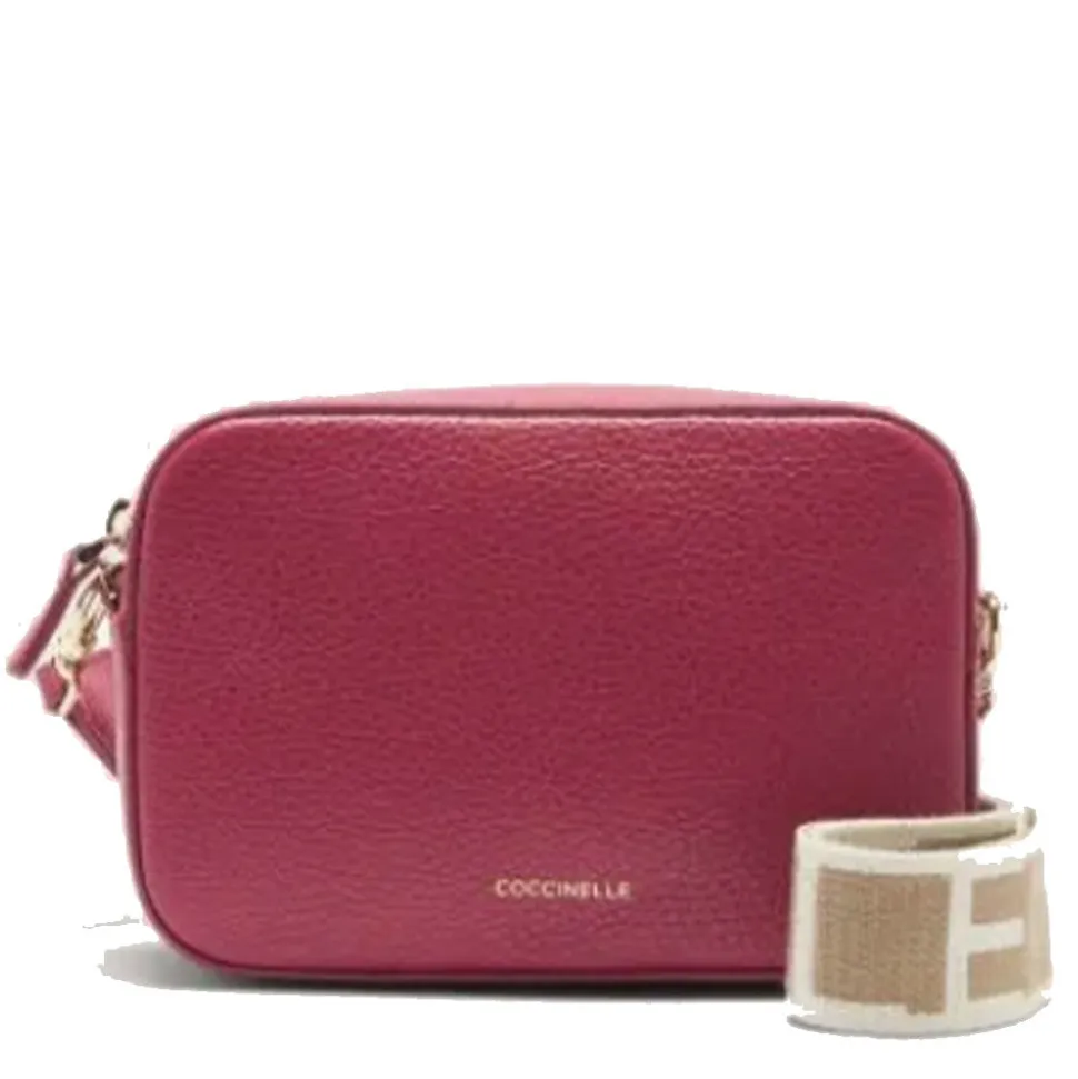 Borsa Donna a Tracolla COCCINELLE Linea Tebe Colore Sangria - E5MN555I101