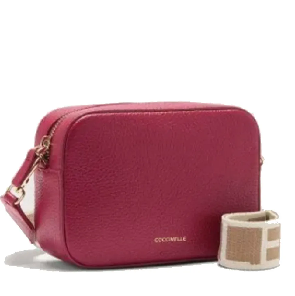 Borsa Donna a Tracolla COCCINELLE Linea Tebe Colore Sangria - E5MN555I101