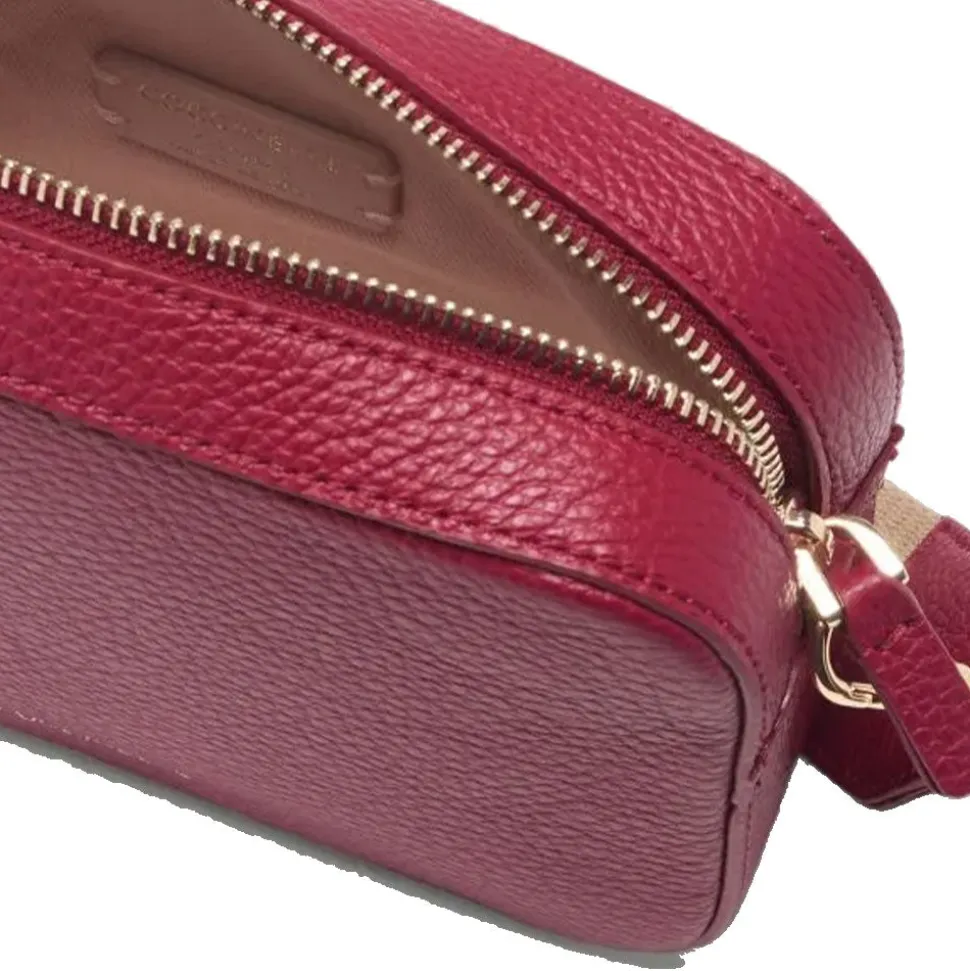 Borsa Donna a Tracolla COCCINELLE Linea Tebe Colore Sangria - E5MN555I101