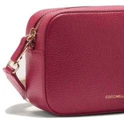 Borsa Donna a Tracolla COCCINELLE Linea Tebe Colore Sangria - E5MN555I101