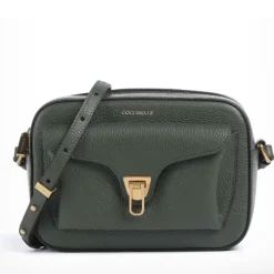 Borsa Donna a Tracolla COCCINELLE in Pelle Alga linea Beat Soft Misura Media