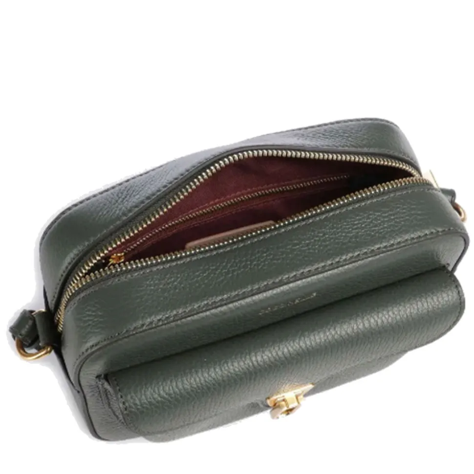 Borsa Donna a Tracolla COCCINELLE in Pelle Alga linea Beat Soft Misura Media