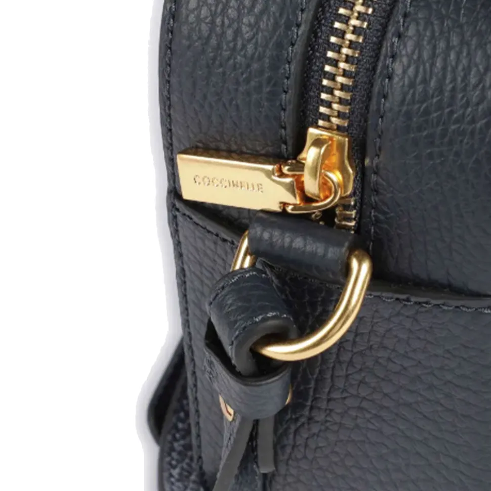 Borsa Donna a Tracolla COCCINELLE in Pelle Midnight Blue linea Beat Soft Misura Media