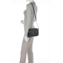 Borsa Donna a Tracolla COCCINELLE in Pelle Midnight Blue linea Beat Soft Misura Media
