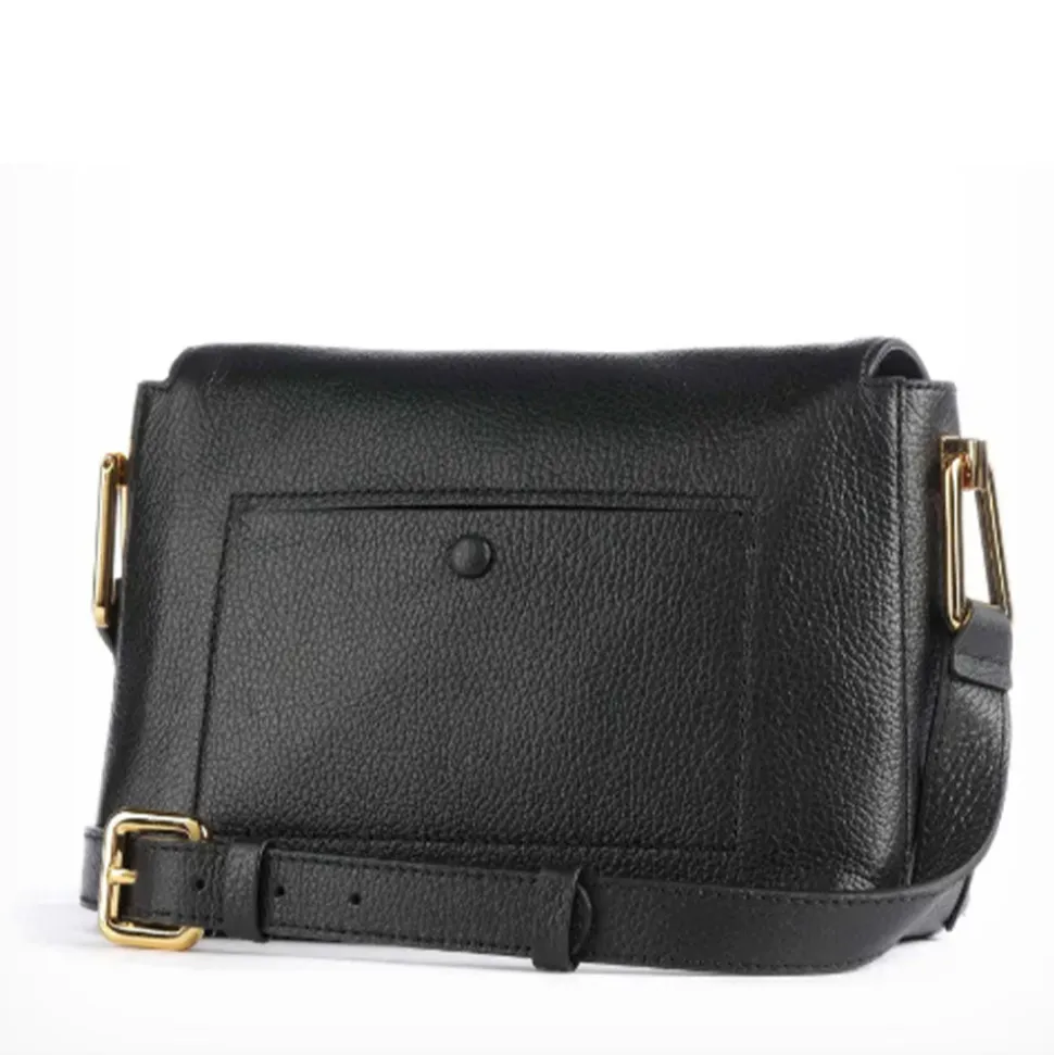 Borsa Donna a Tracolla COCCINELLE in Pelle linea Liya colore Nero