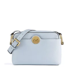 Borsa Donna a Tracolla COCCINELLE in Pelle linea Liya colore Mist Blue - Warm Taupe