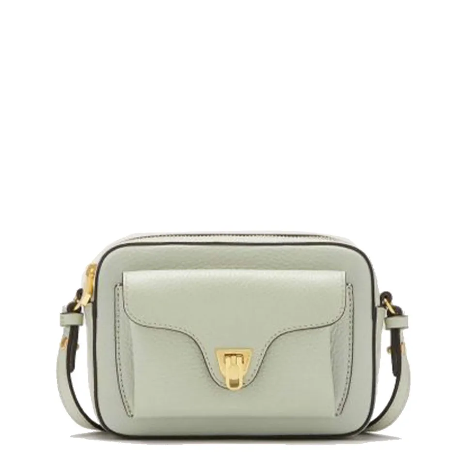 Borsa Donna a Tracolla COCCINELLE in Pelle Celadon Green linea Beat Soft Mini