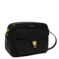 Borsa Donna a Tracolla COCCINELLE in Pelle Nera linea Beat Soft