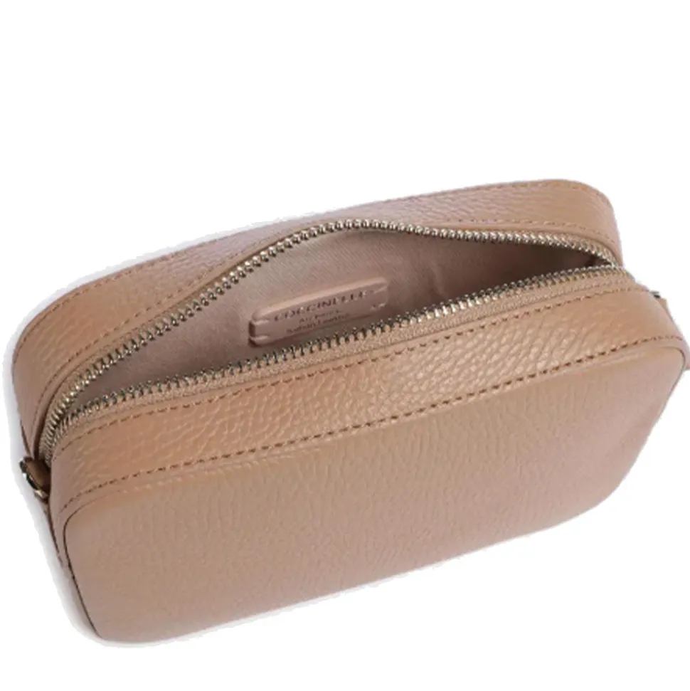 Borsa Donna a Tracolla COCCINELLE Linea Tebe Colore Skin - E5MN555I101