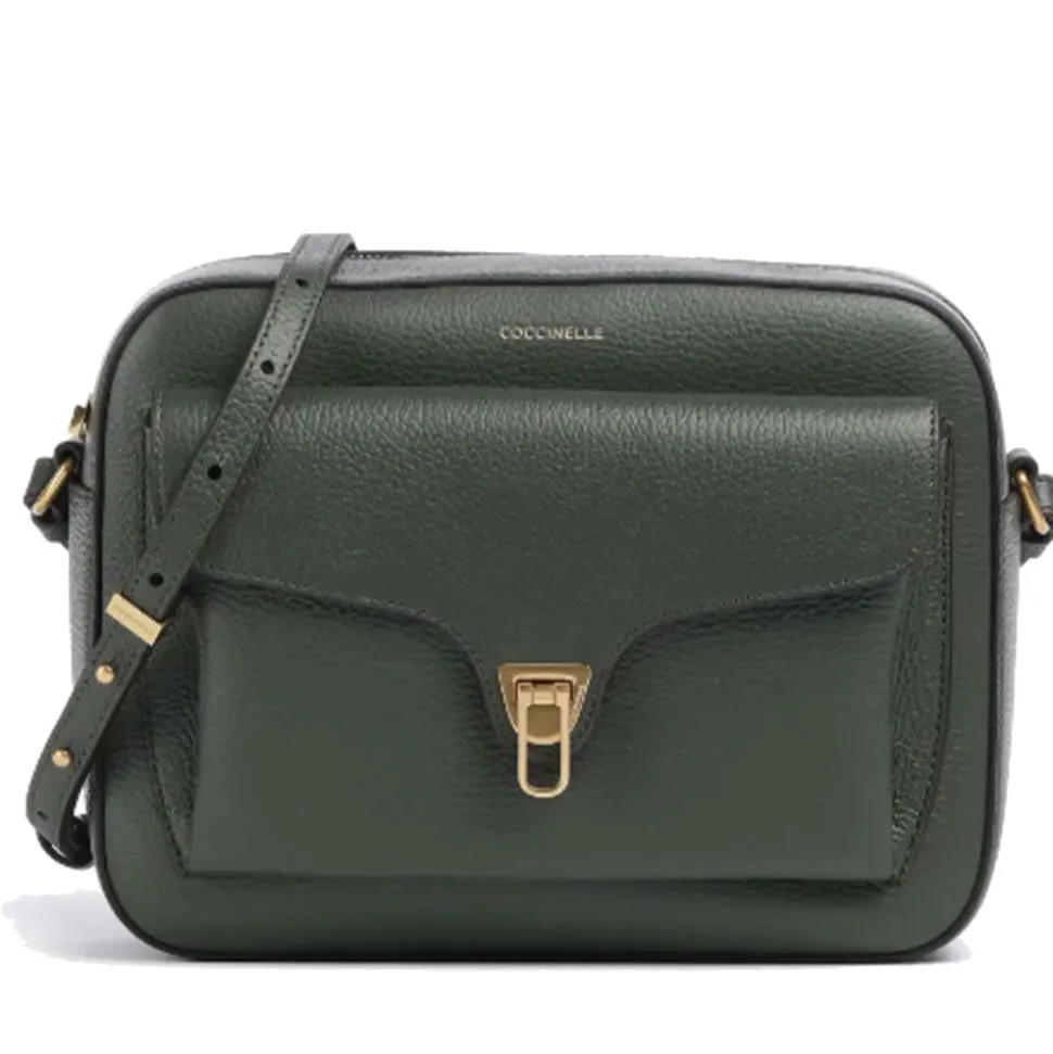 Borsa Donna a Tracolla COCCINELLE in Pelle Alga linea Beat Soft