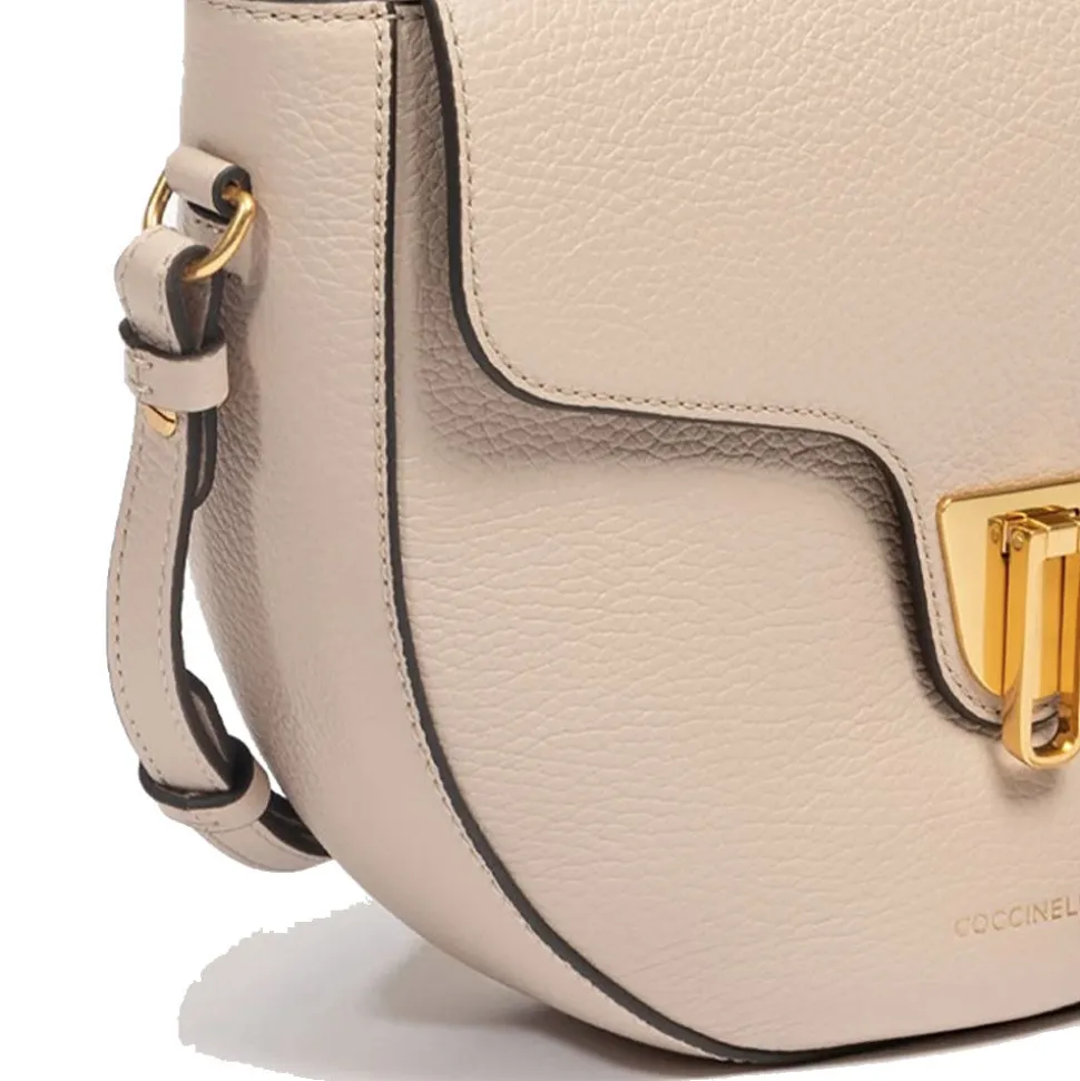 Borsa Donna a Tracolla COCCINELLE in Pelle linea Beat Soft Medium colore Rosette