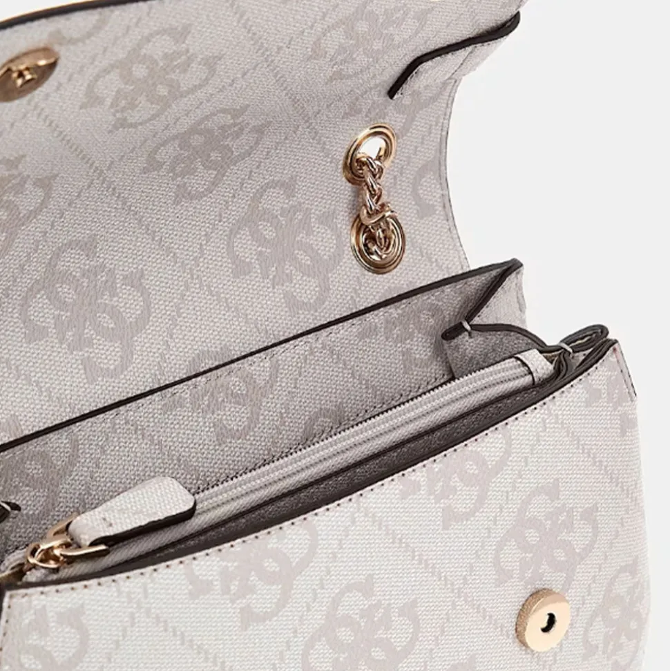 Borsa Donna a Tracolla GUESS Linea Lorelei colore Bone Logo