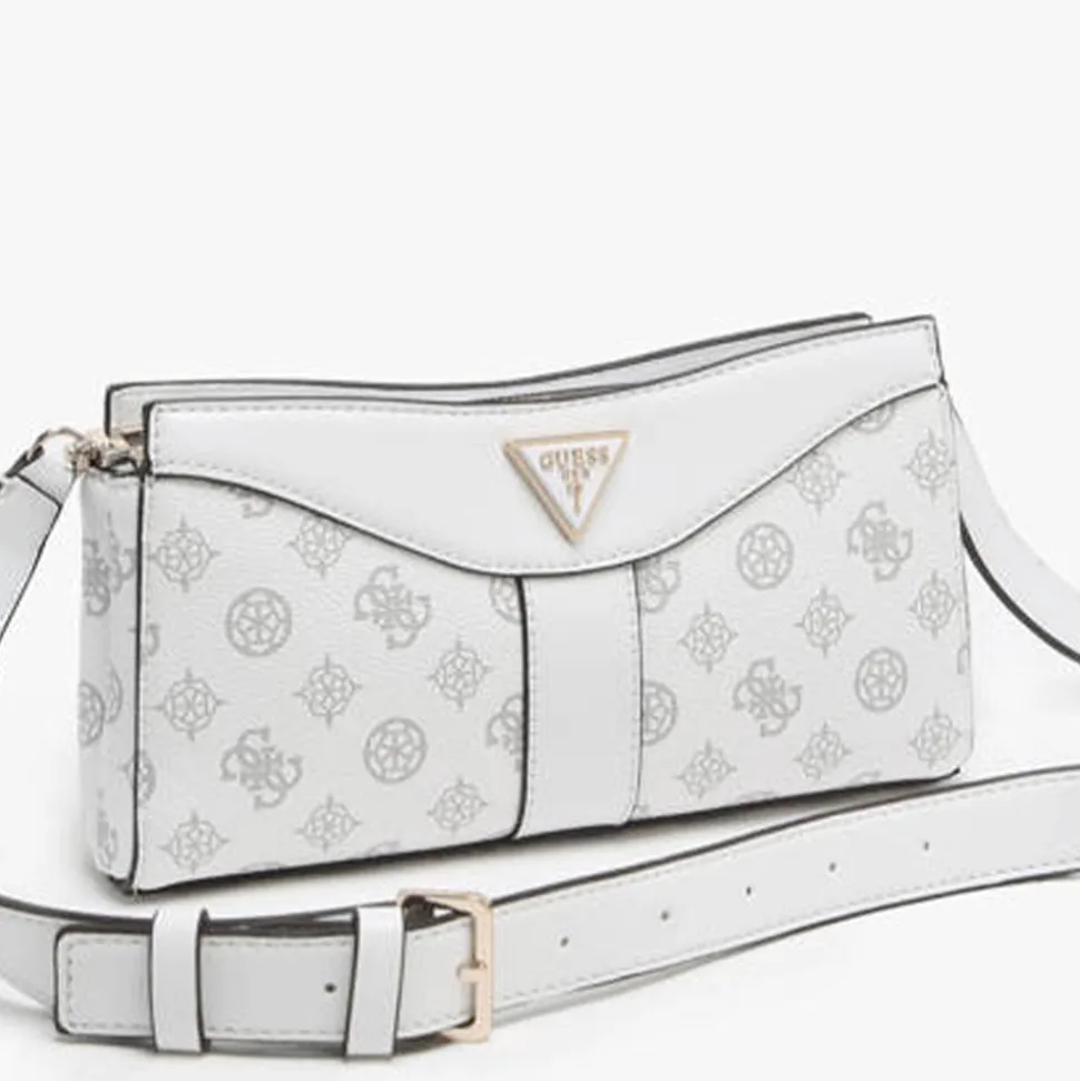 Borsa Donna a Tracolla GUESS Linea Dorys Colore White Logo