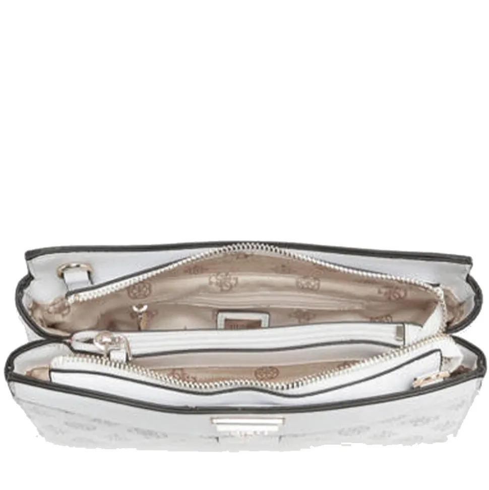Borsa Donna a Tracolla GUESS Linea Dorys Colore White Logo