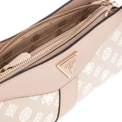 Borsa Donna a Tracolla GUESS Linea Dorys Colore Sand Logo