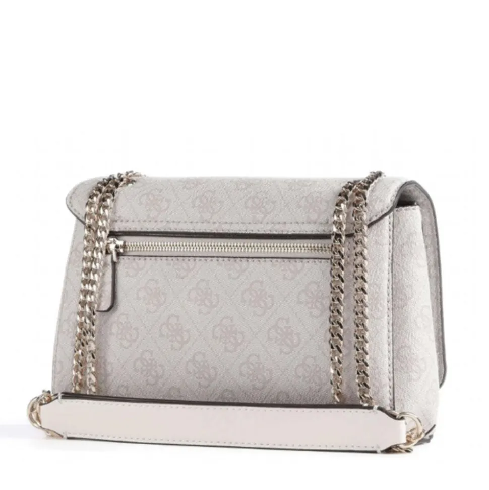 Borsa Donna a Tracolla GUESS Linea Noelle colore Dove Logo