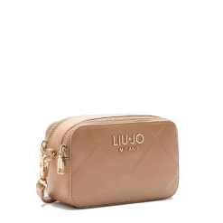 Borsa Donna a Tracolla LIU JO Better con Motivo a Rombi color Cammello
