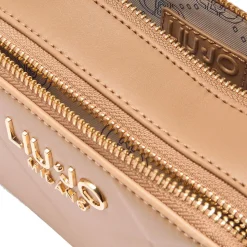 Borsa Donna a Tracolla LIU JO Better con Motivo a Rombi color Cammello