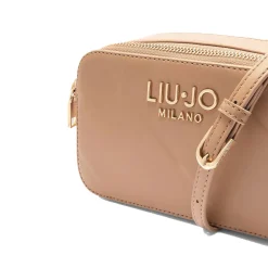 Borsa Donna a Tracolla LIU JO Better con Motivo a Rombi color Cammello