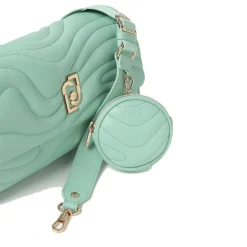Borsa Donna a Tracolla LIU JO Better Trapuntata Dust Jade con Charm