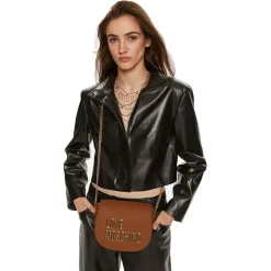 Borsa Donna a Tracolla LOVE MOSCHINO linea Bold Bag color Noce
