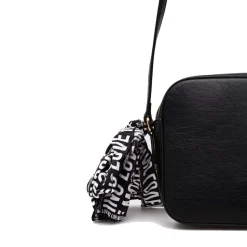 Borsa Donna a Tracolla LOVE MOSCHINO Nera con Foulard Logato