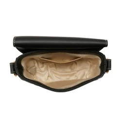 Borsa Donna a Tracolla LOVE MOSCHINO linea Logo Eyelet Nera