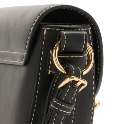 Borsa Donna a Tracolla LOVE MOSCHINO linea Logo Eyelet Nera