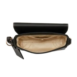 Borsa Donna a Tracolla LOVE MOSCHINO linea Logo Eyelet Nera
