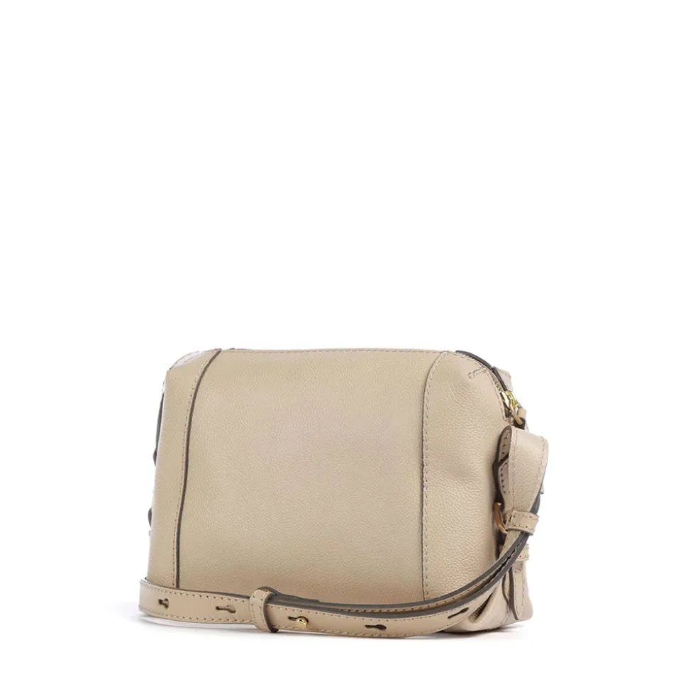 Borsa Donna a Tracolla THE BRIDGE linea Gemma in Pelle color Burro