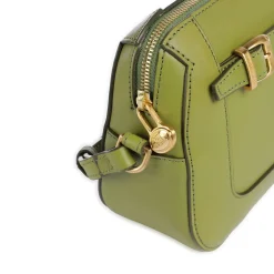 Borsa Donna a Tracolla THE BRIDGE linea Gaia in Pelle Verde Pistacchio