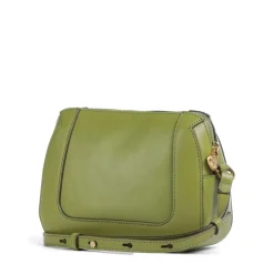 Borsa Donna a Tracolla THE BRIDGE linea Gaia in Pelle Verde Pistacchio