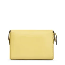 Borsa Donna a Tracolla THE BRIDGE linea Frida in Pelle Giallo Banana