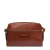 Borsa Donna a Tracolla THE BRIDGE linea Elettra in Pelle Marrone