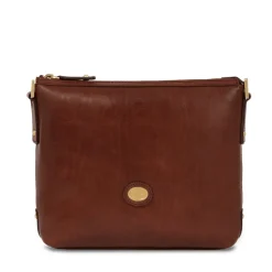 Borsa Donna a Tracolla The Bridge in Pelle Marrone linea Story