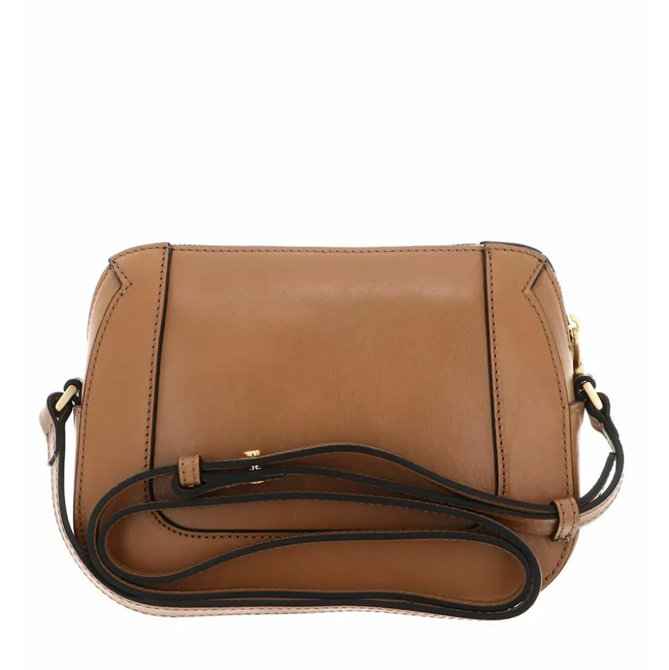 Borsa Donna a Tracolla THE BRIDGE linea Gaia in Pelle color Marzapane