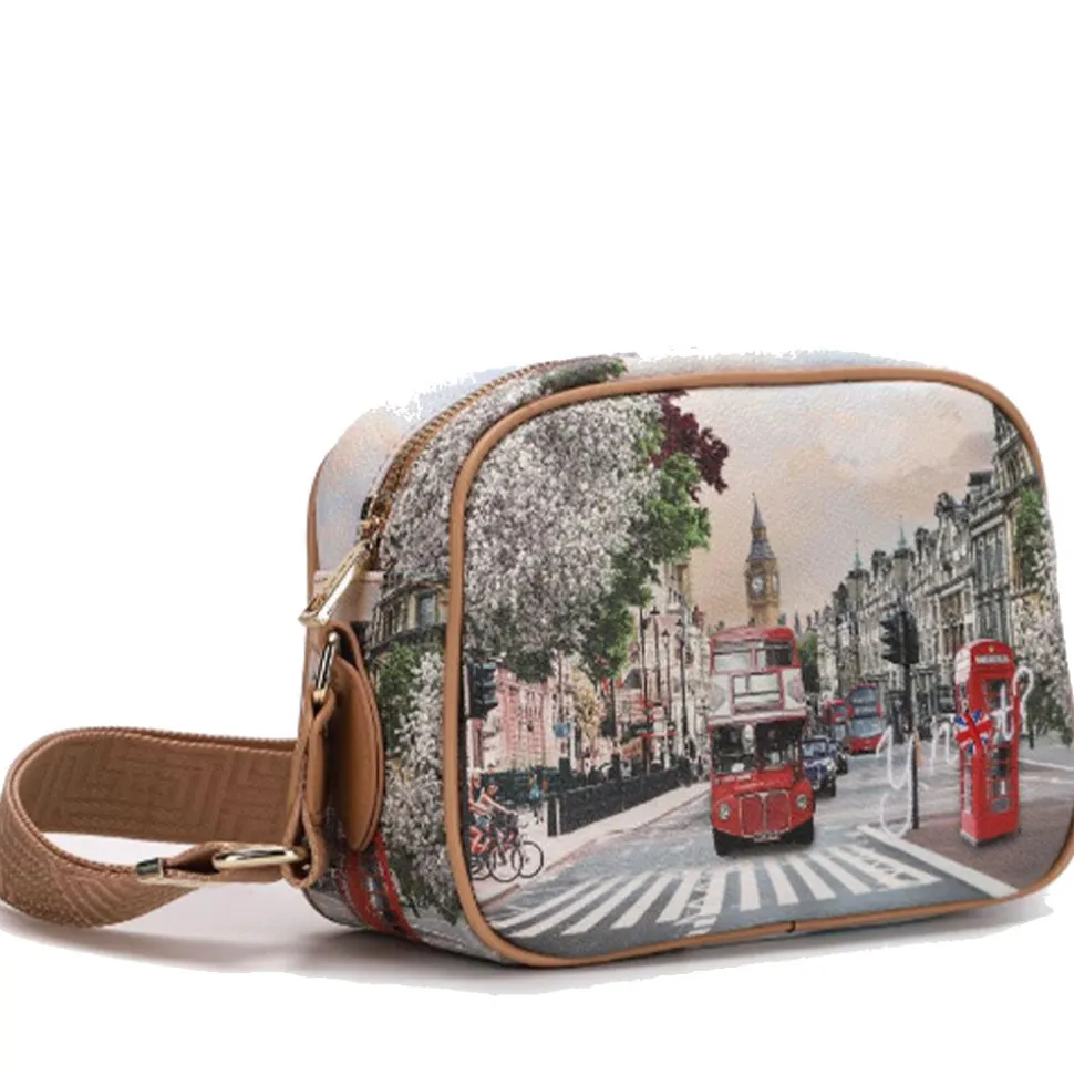 Borsa Donna a Tracolla Y NOT YES-620 London Rainbow