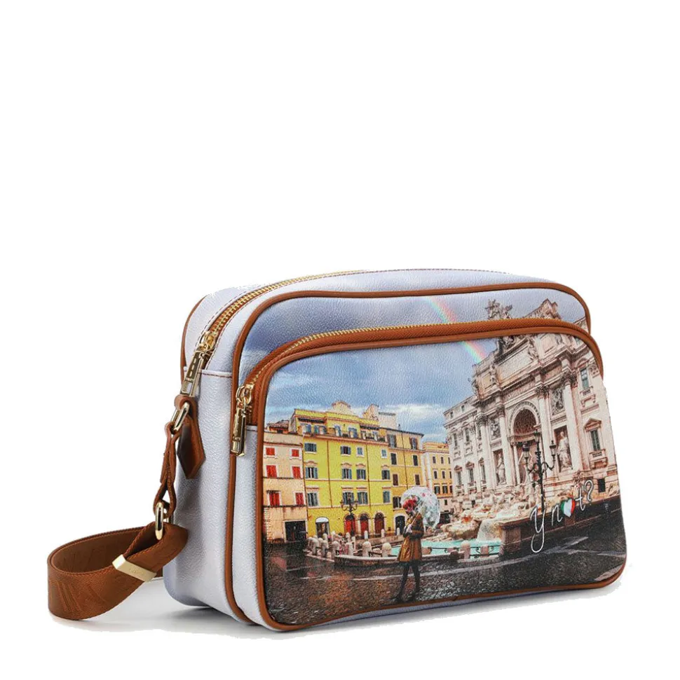 Borsa Donna a Tracolla Y NOT YES-331 Rainbow Rome