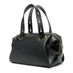 Borsa Donna Bauletto a Mano LOVE MOSCHINO Nero con Logo