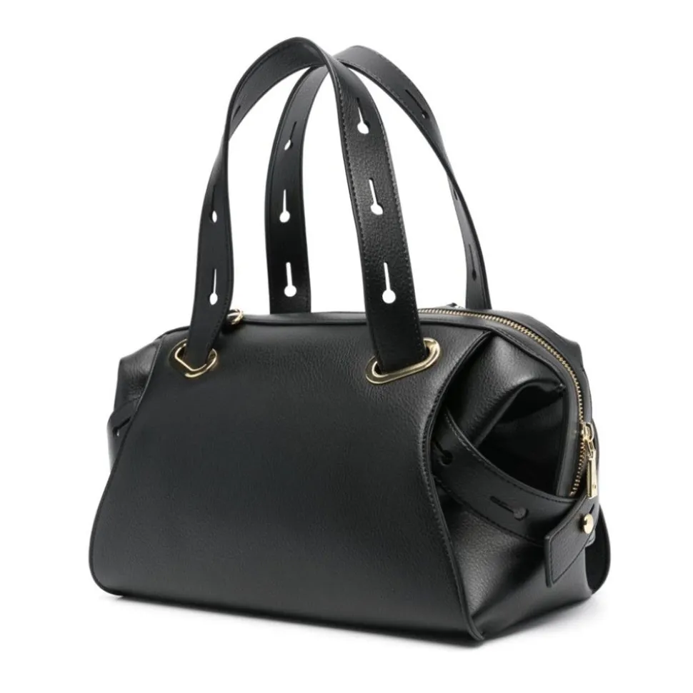 Borsa Donna Bauletto a Mano LOVE MOSCHINO Nero con Logo