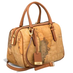 Borsa Donna Bauletto Medio 1A Classe Alviero Martini linea Geo Classic N128 Made in Italy