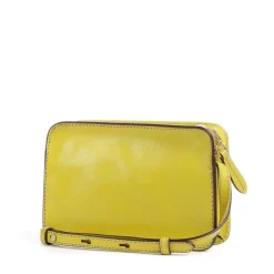 Borsa Donna Camera Case a Tracolla THE BRIDGE linea Lucrezia in Pelle color Lime