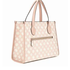 Borsa Donna GUESS a Mano con Tracolla Linea Silvana Colore Sand Logo