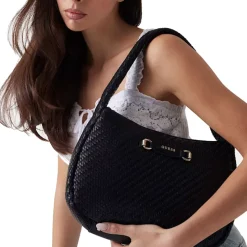 Borsa Donna Hobo a Spalla GUESS Linea Francy colore Nero