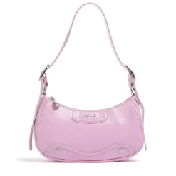 Borsa Donna Hobo Lucida LIU JO Silk Rosa Lavanda