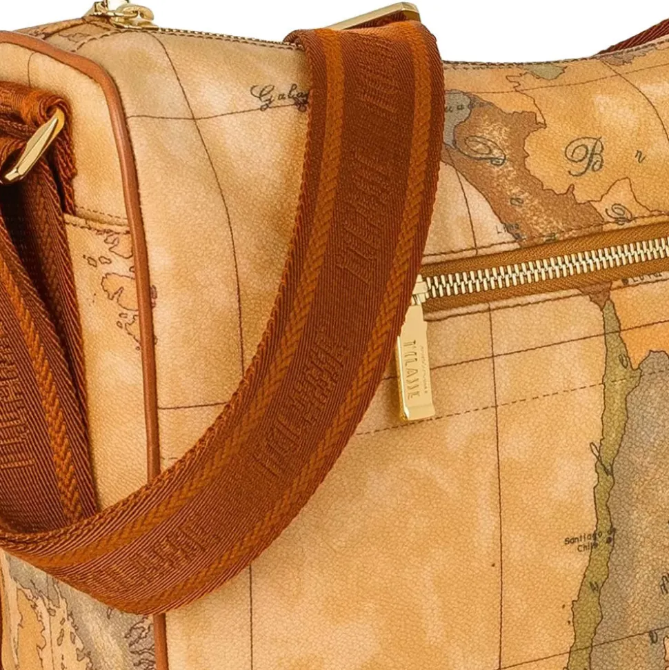 Borsa Donna Mezzaluna a Tracolla 1A Classe Alviero Martini linea Geo Classic D064