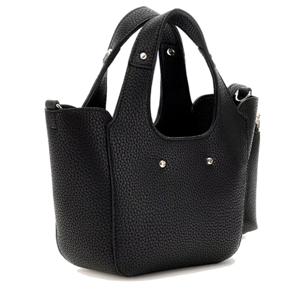Borsa Donna Mini a Mano GUESS Linea Helina Mini colore Nero