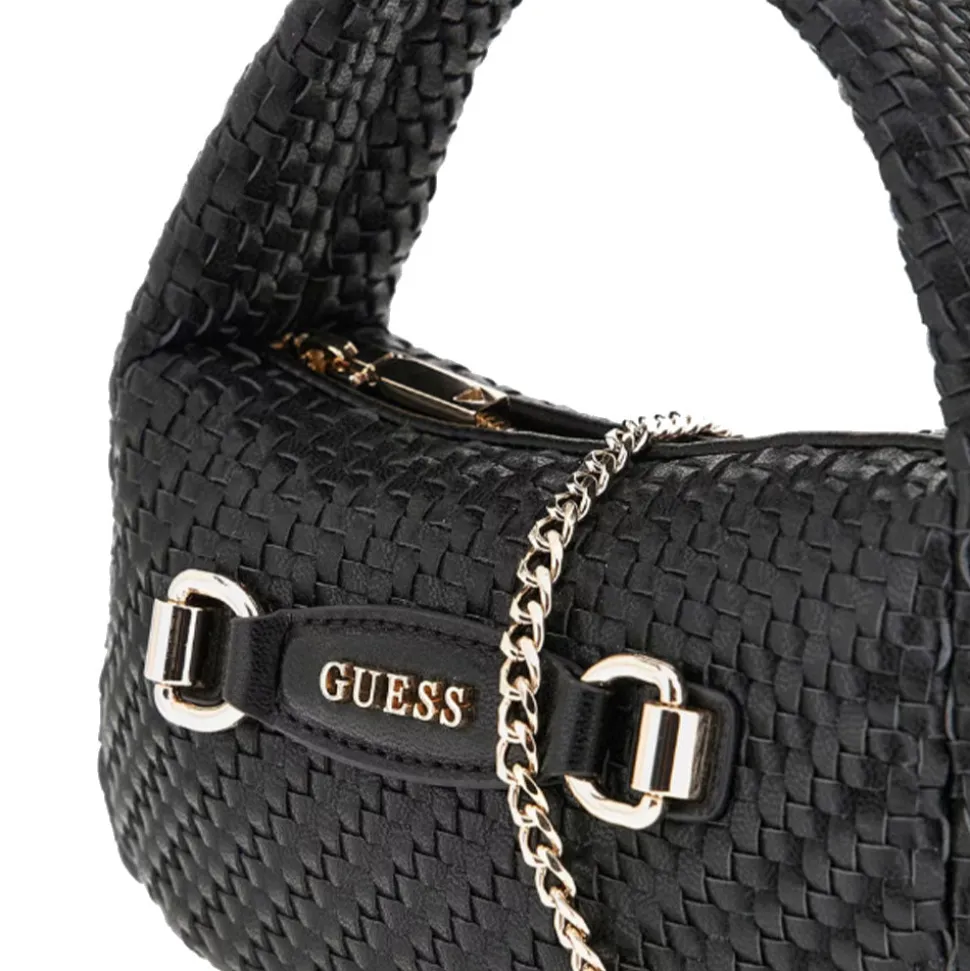Borsa Donna Mini a Mano GUESS Linea Francy colore Black