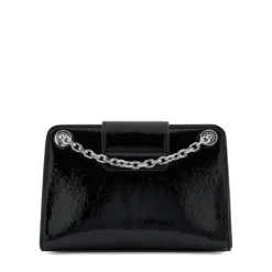 Borsa Donna Mini a Tracolla Chiusa con Patta e Clip ARMANI EXCHANGE Colore Nero